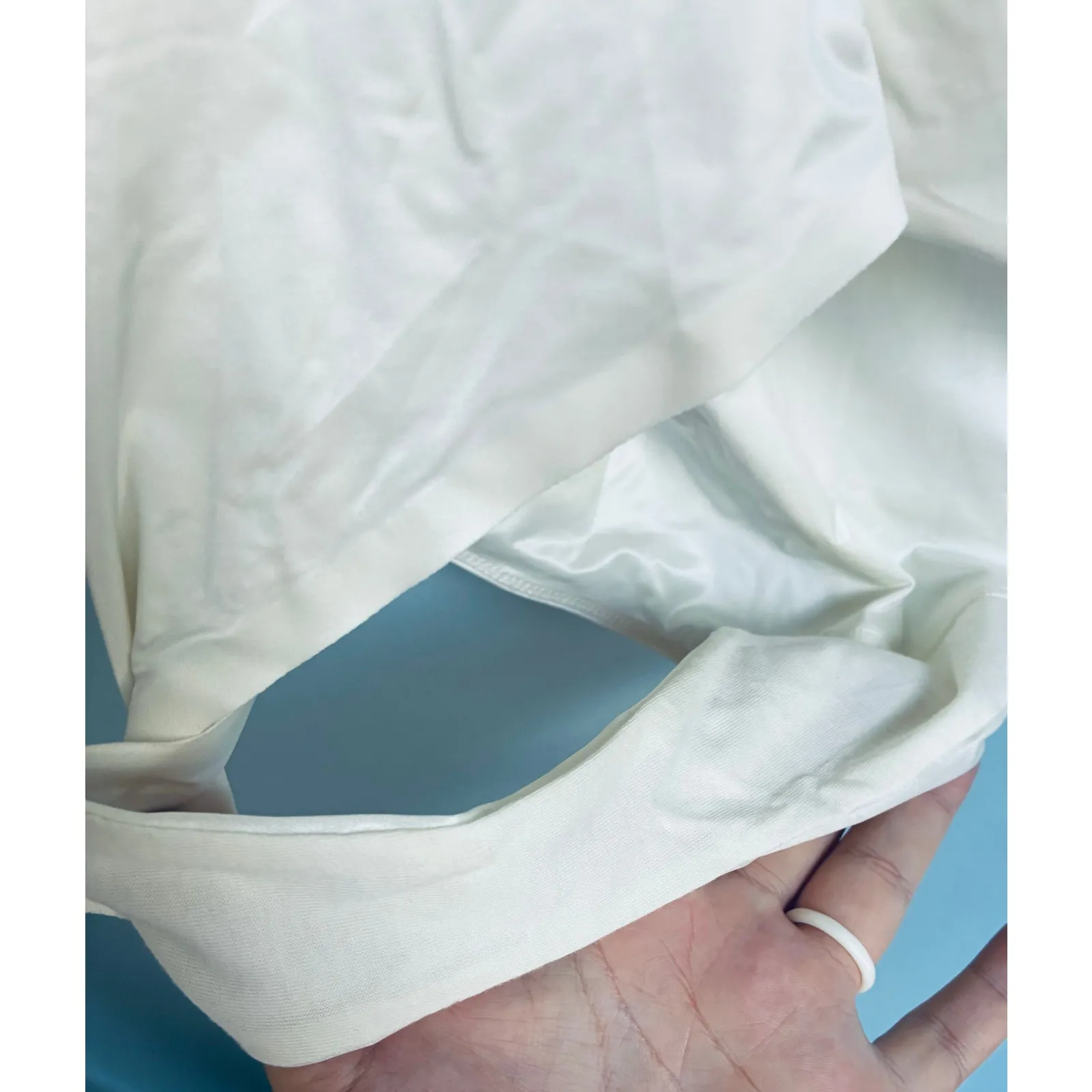 Spanx Shapewear Satin Bodysuit White NWT 3X - Image 6