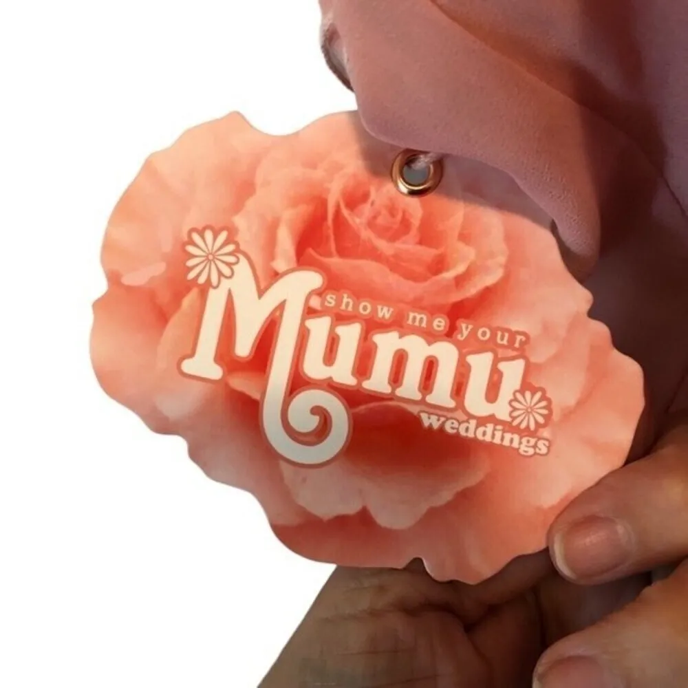 Kendall Bridesmaid Dress Size M Rosebud Chiffon W/Ring Wedding - Image 5