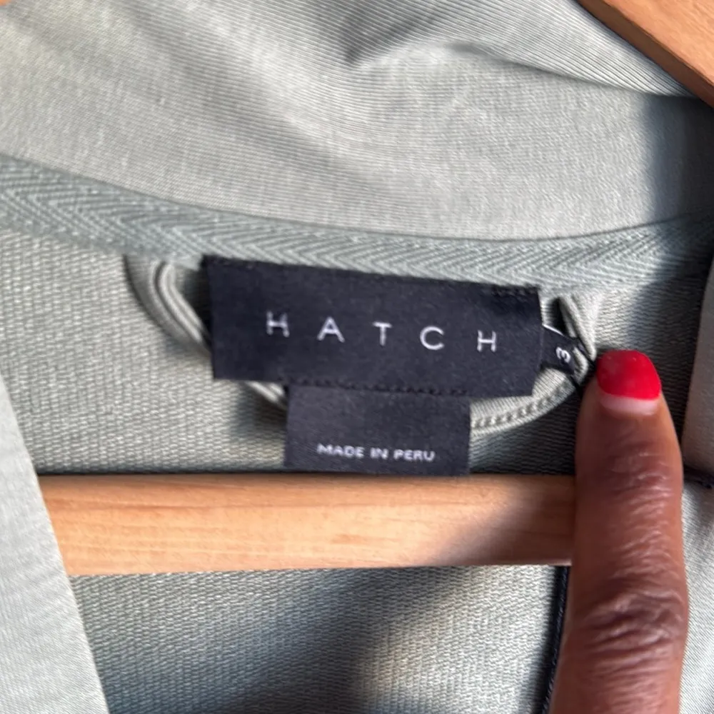 NEW Hatch Jumpsuit Women Large Sage Green The Nurse to Errand Onesie Size undefined - Image 8