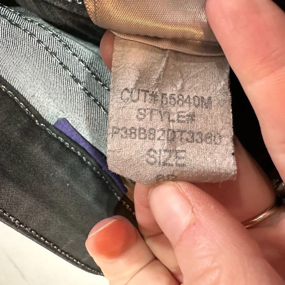 NYDJ Women's Mid-Rise Stretch Skinny Jeans Charcoal Dark Gray Black Size‎ 6P - Image 5