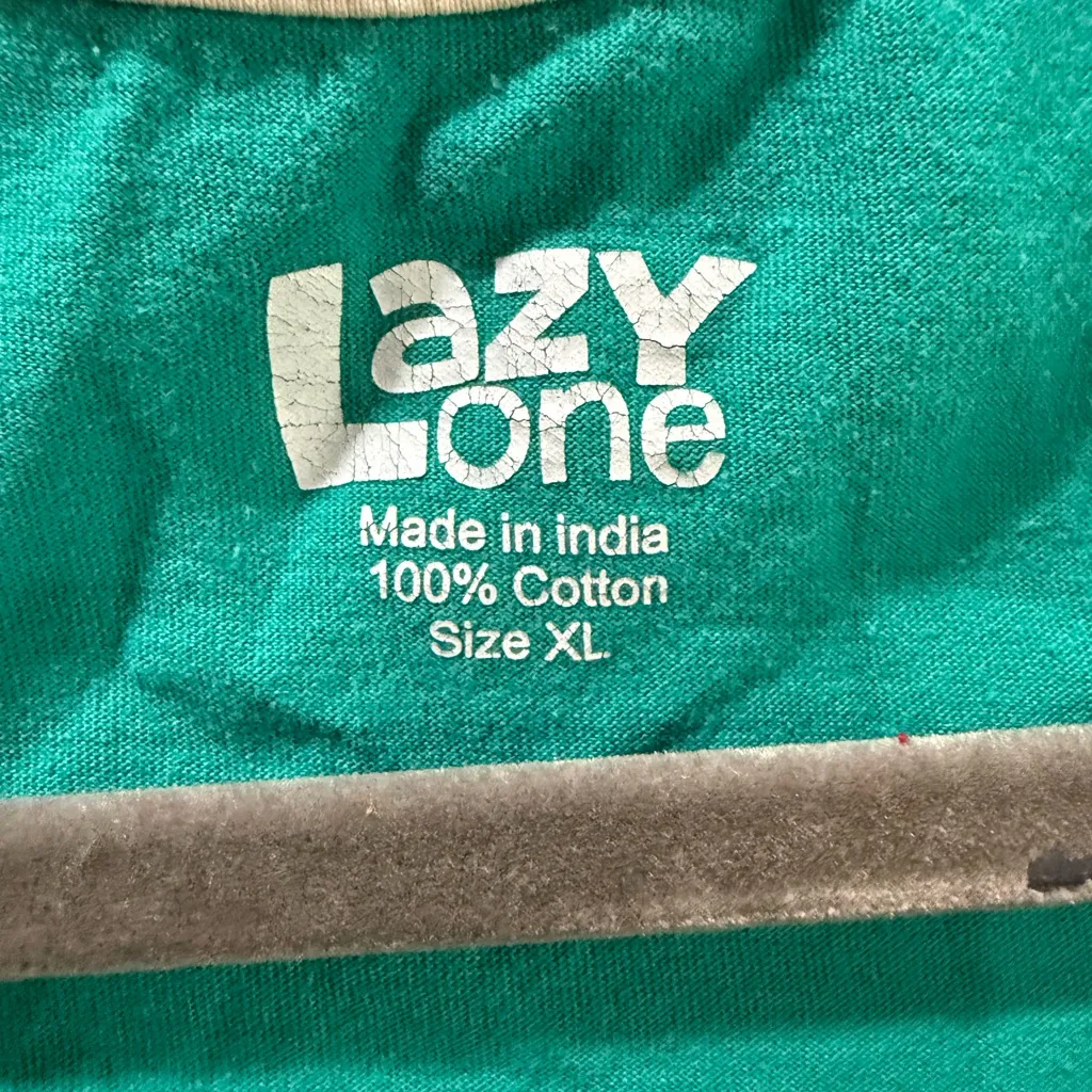 Turquoise Graphic Tank Top Blue Size XL - Image 3