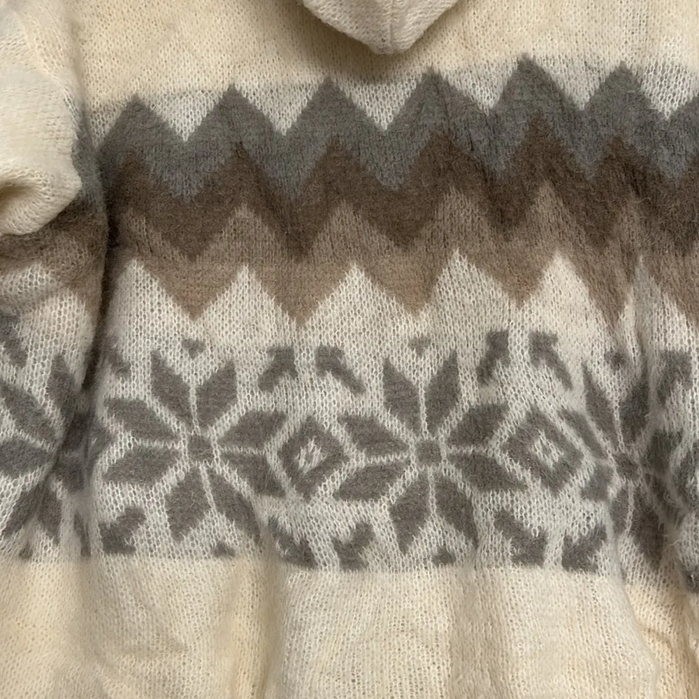 Style Impax Fair Isle Zip Up Jacket 22W Size undefined - Image 4