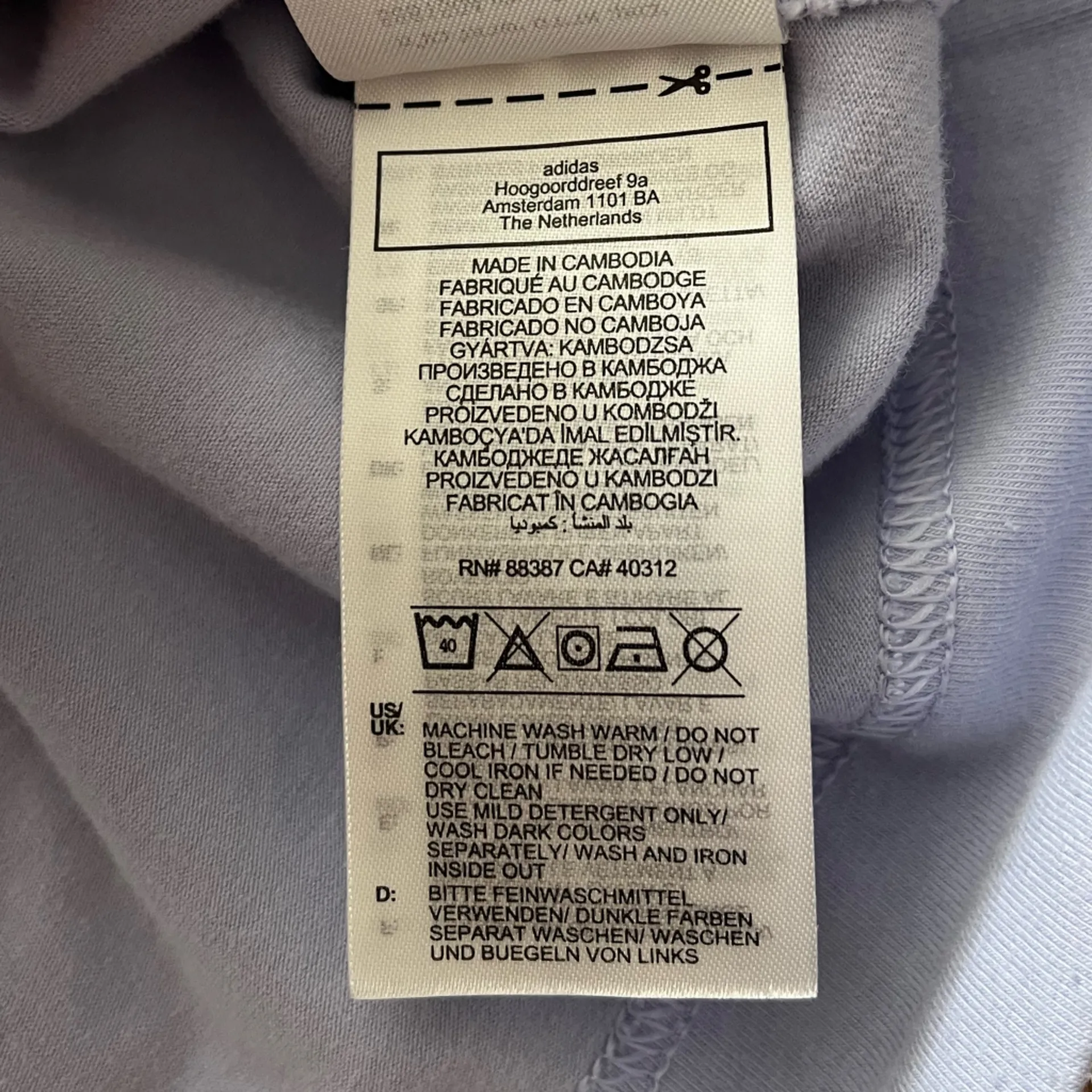 Adidas Light Purple Sweatshirt - Image 8