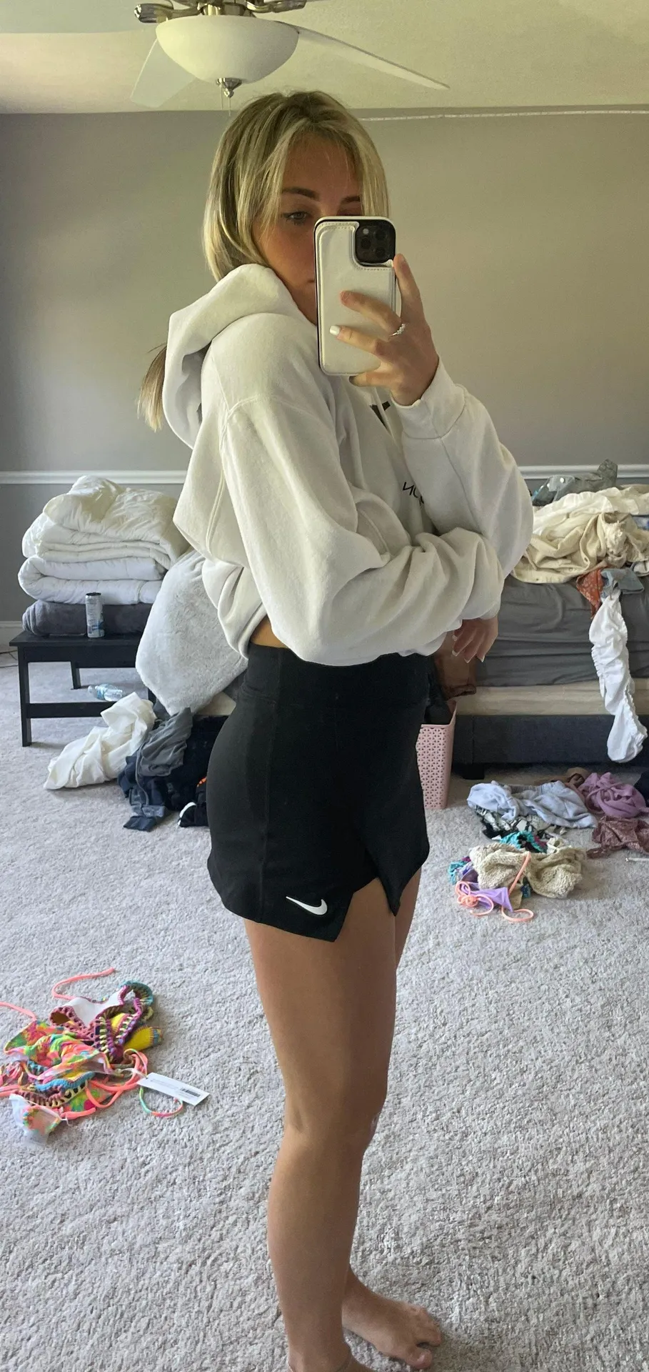 Nike Black Tennis Skirt - Image 5