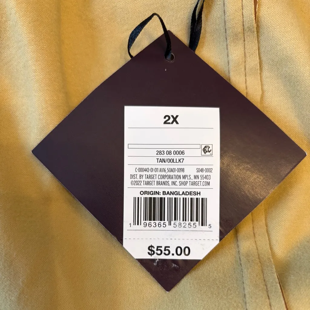 Ava & Viv  Tan Jacket/Coat Size 2X NWT - Image 4