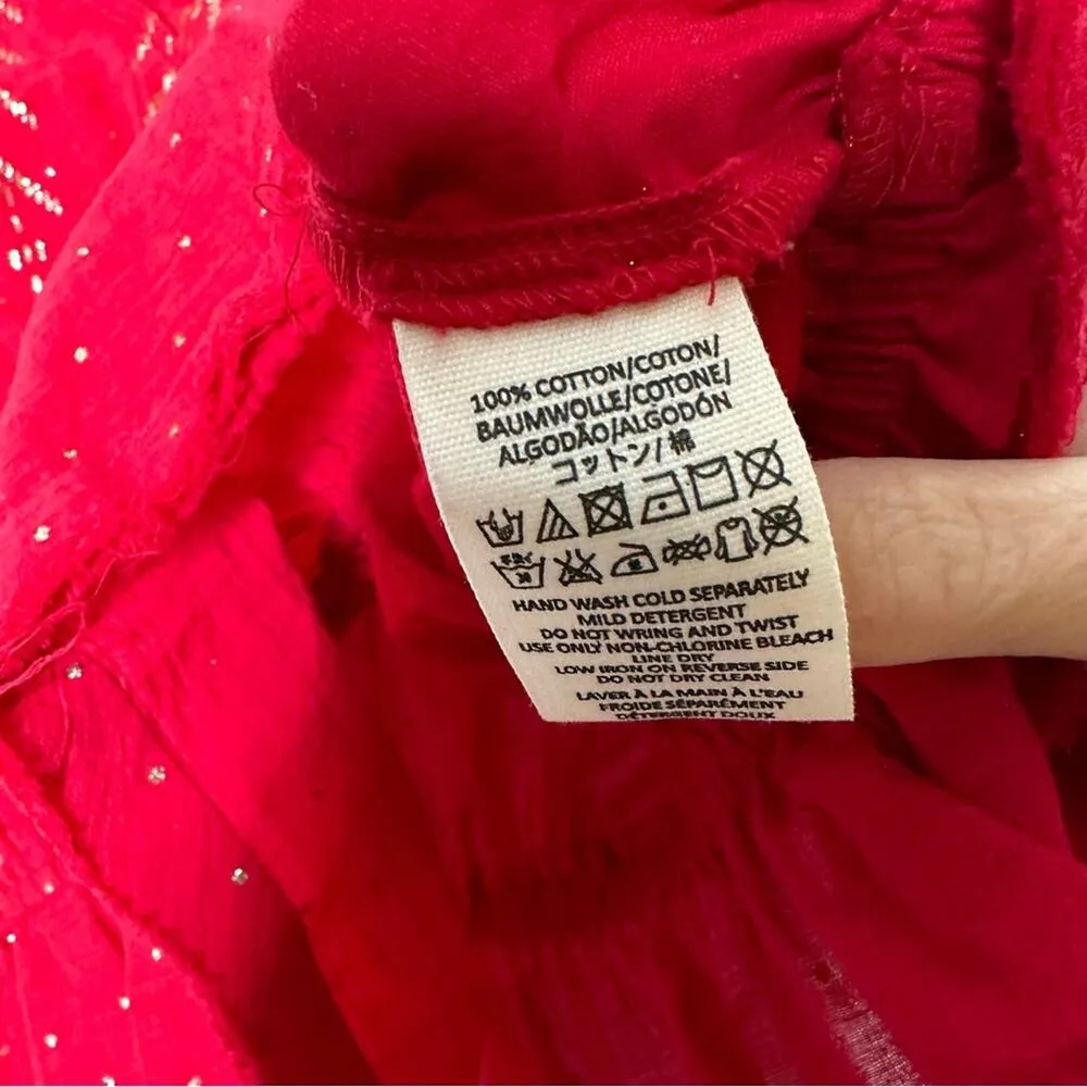 Free People Counting Stars Peasant Blouse XS - Image 9