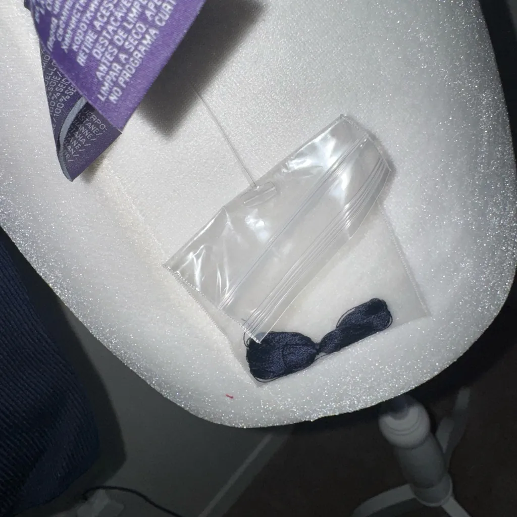 Ralph Lauren Purple Label Navy Sweater with Ruffle Detail Detachable Silk - Image 8