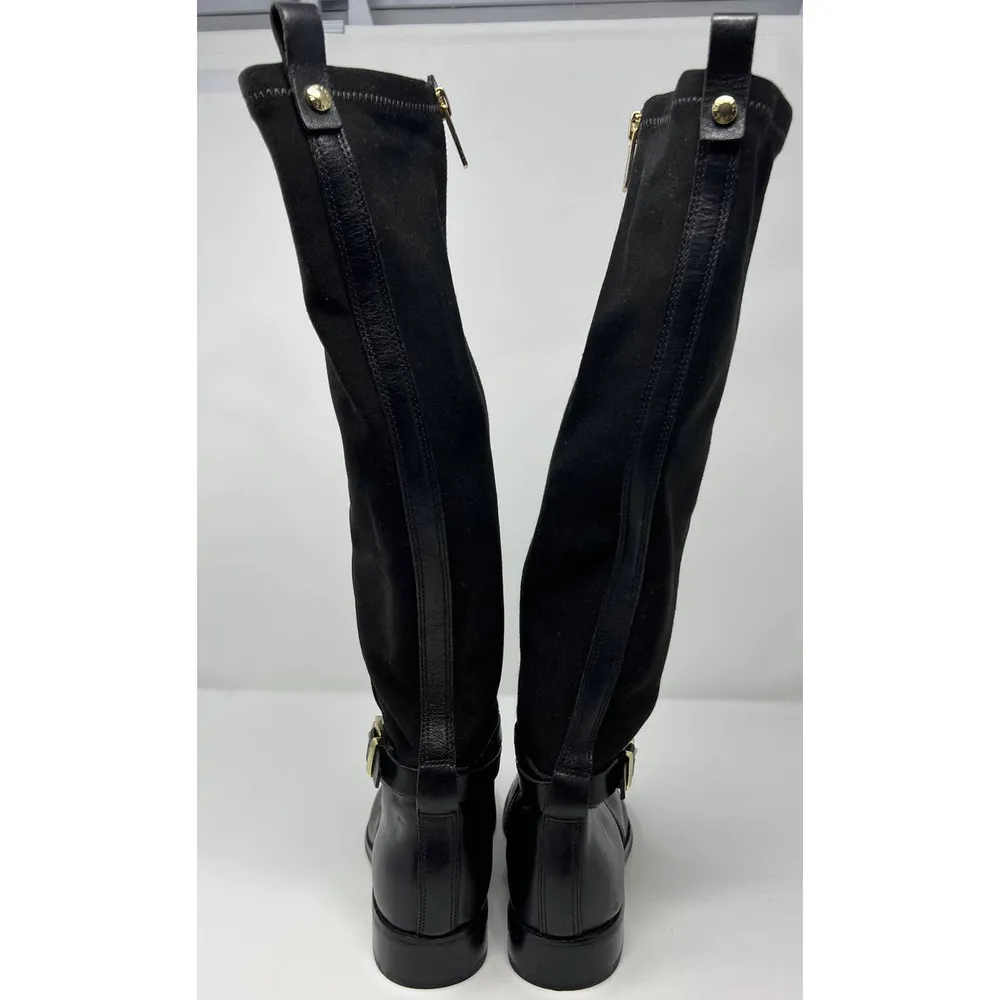 MICHAEL Michael Kors Arley Stretch Leather Knee Boot (5M) - Image 2