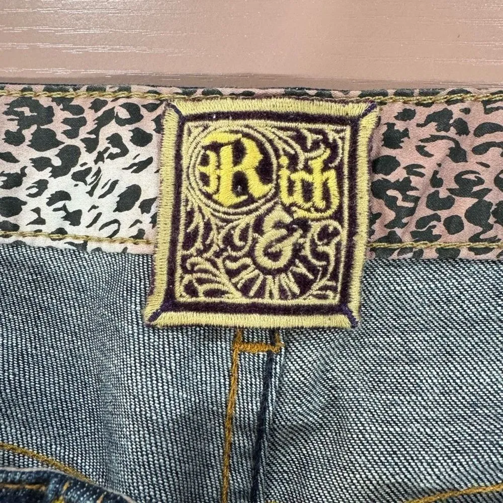 Rich & Skinny Jeans Women’s Size 28 Dark Wash #83-5054 twilight vintage   Made I - Image 4