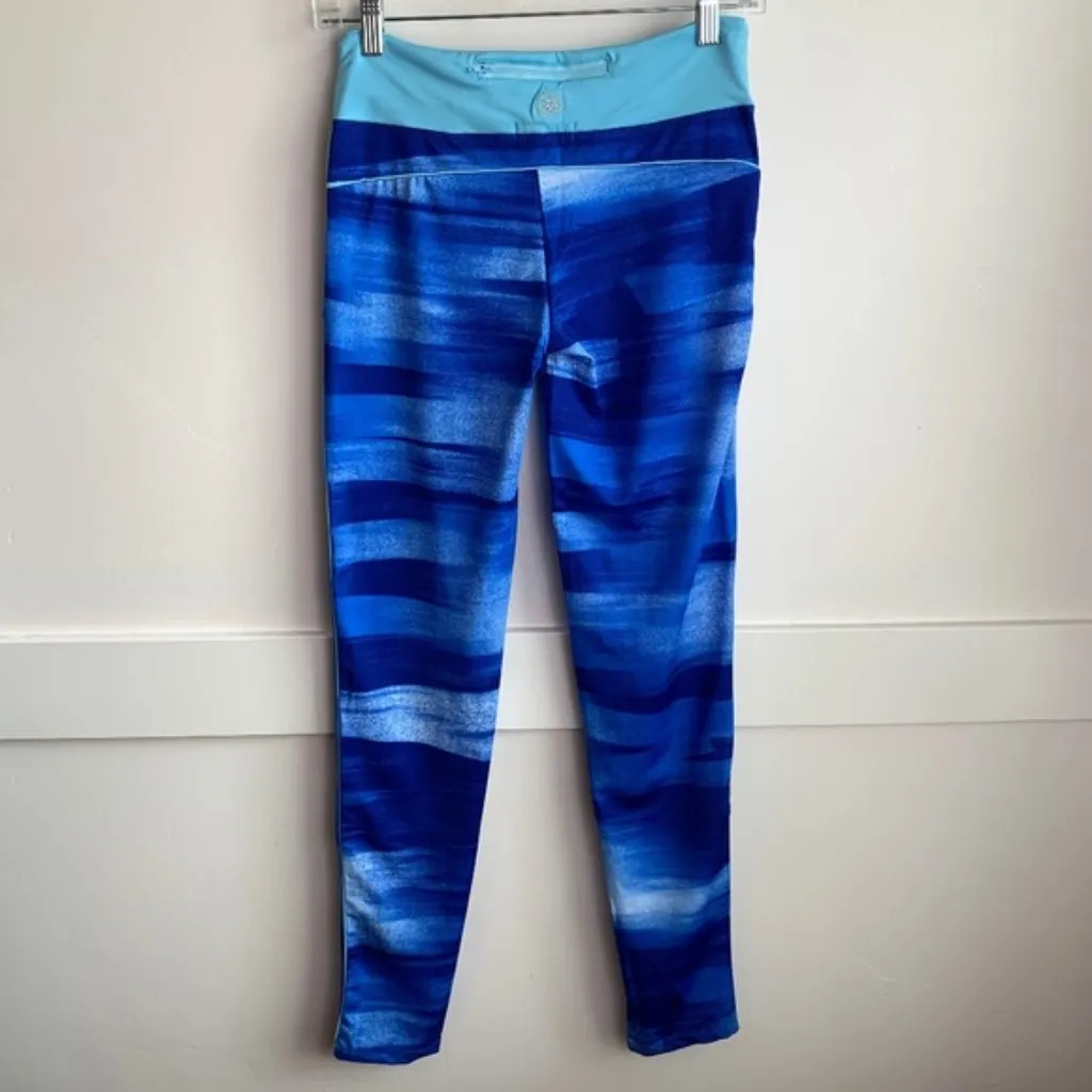 NWT LA SOCIETY SPORT Blue Ombre Leggings - Image 2