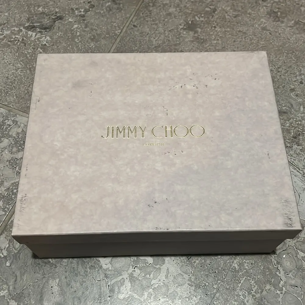 Jimmy Choo Basil Ankle Strap High Heel Black Sandals, Size 35 NEW in Box+DustBag - Image 15