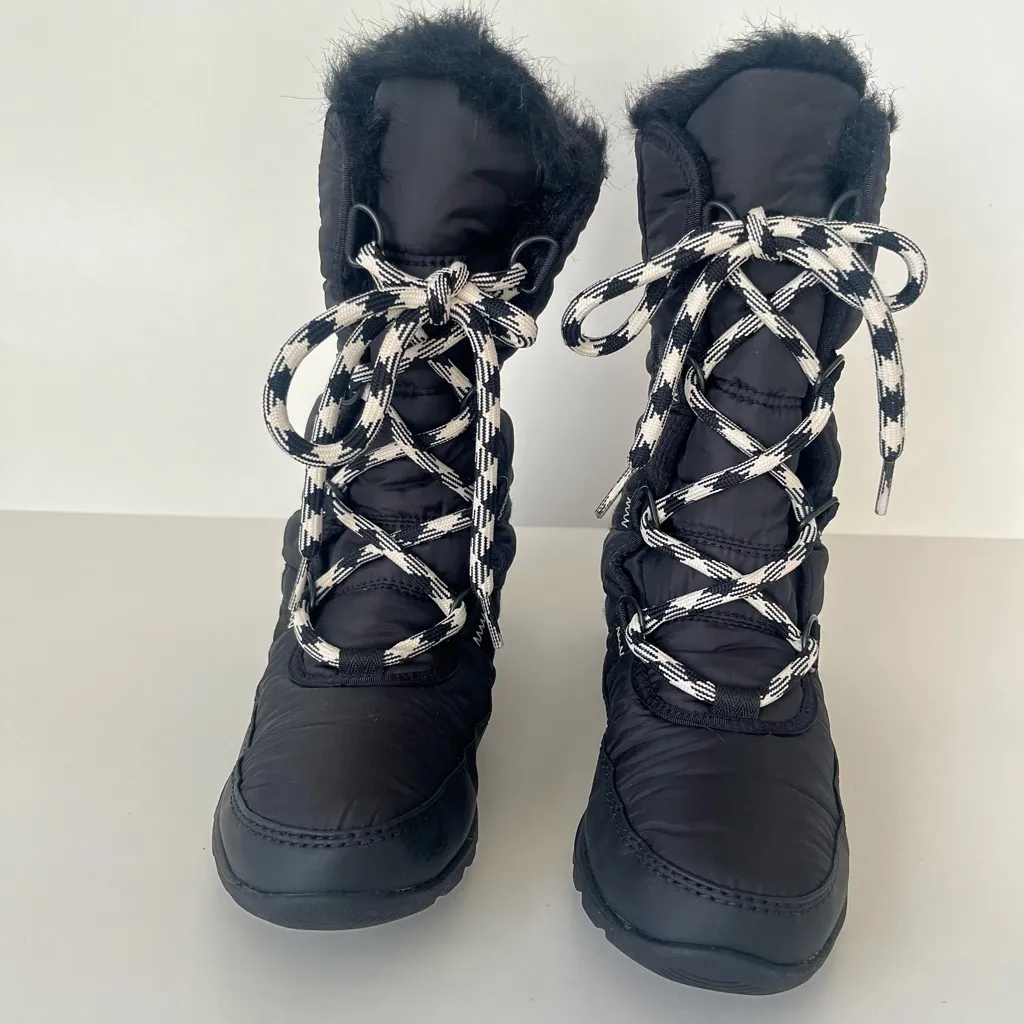 Sorel Whitney Mid Lace winter boots black 6 - Image 4