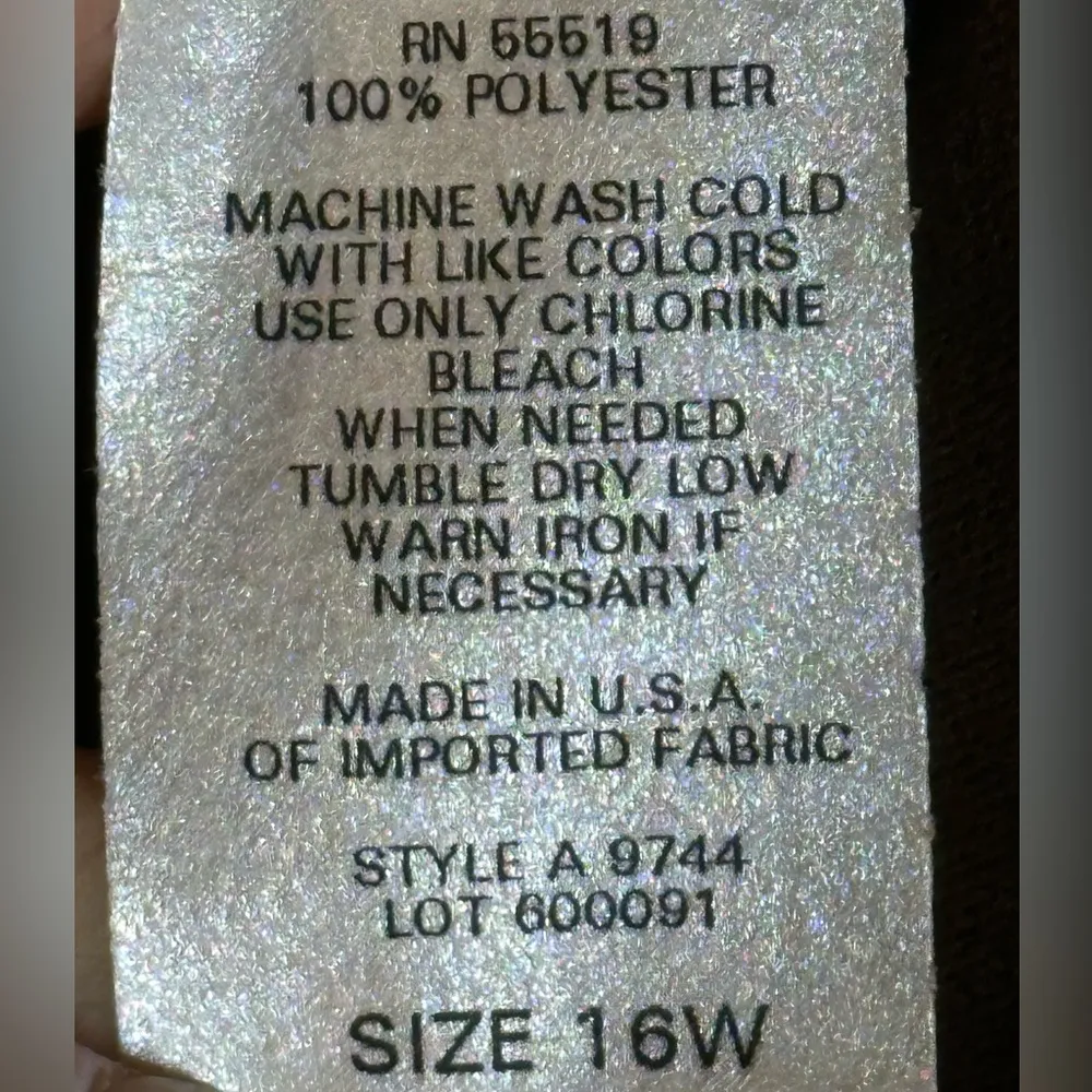 Dress Barn Chocolate Brown Faux Suede Tie Waist & Button Coat with Pockets - Image 7