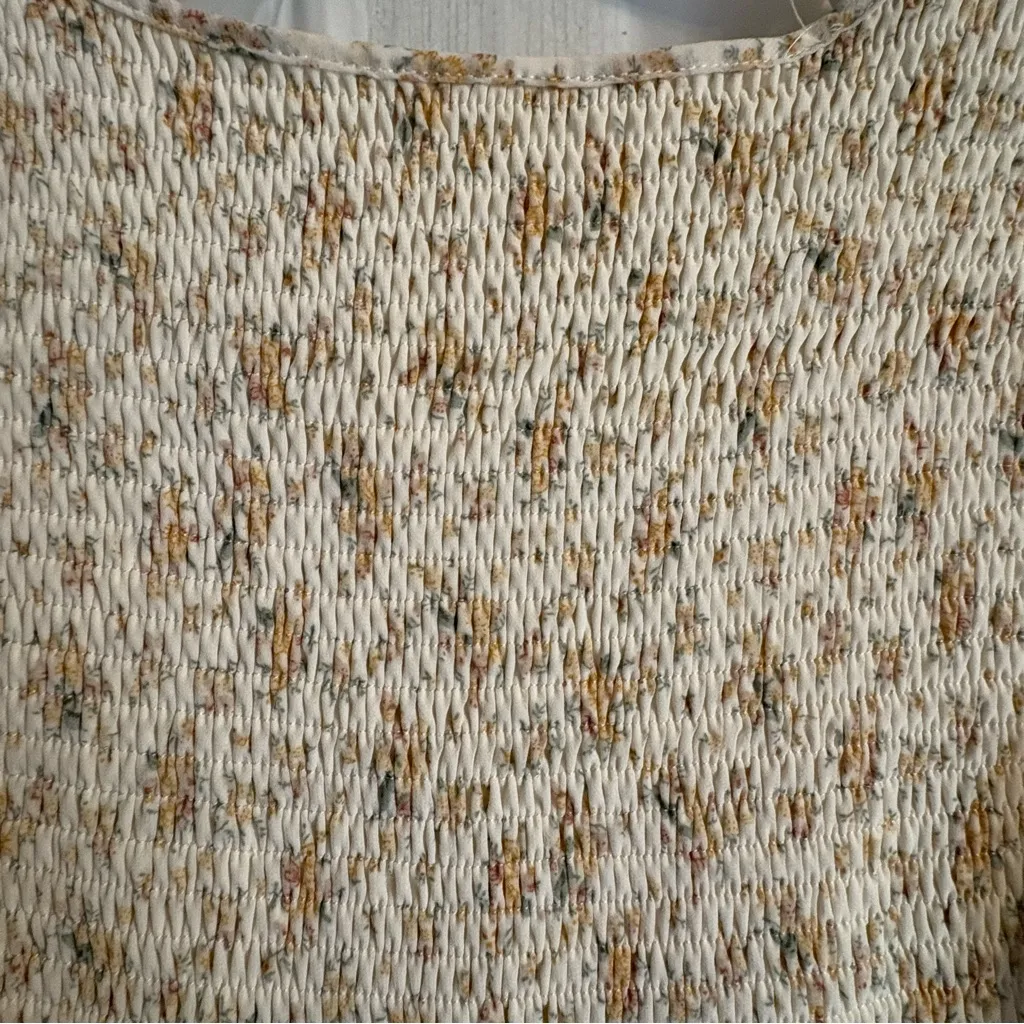 Altar'd State Prairie Dress Small‎ Long Floral Smocked Tiered Cottagecore Maxi - Image 8