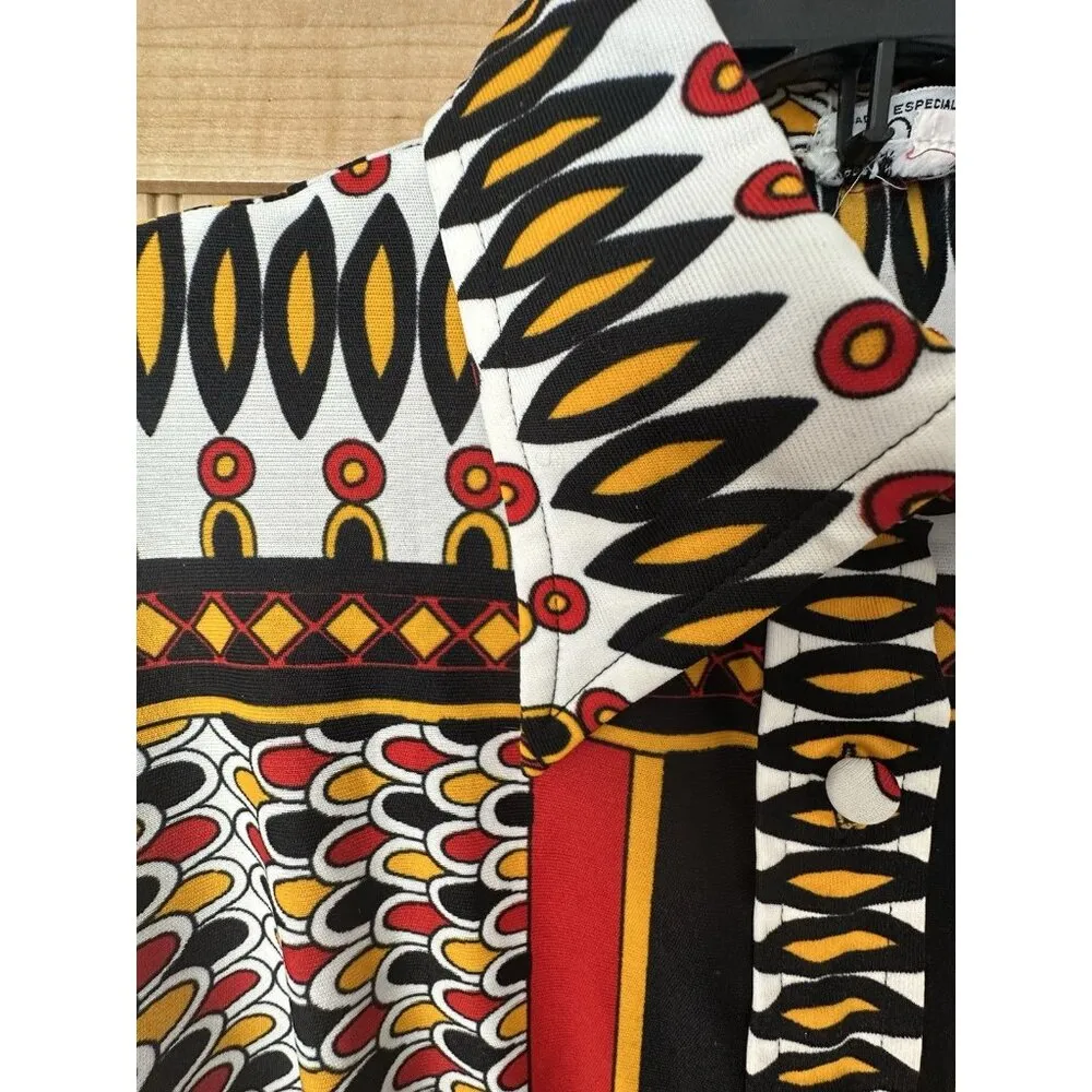 Vintage 1960s Dress Dayton’s Made in the British Crown Colony of Hong Kong Sz 16 Orange - Image 4