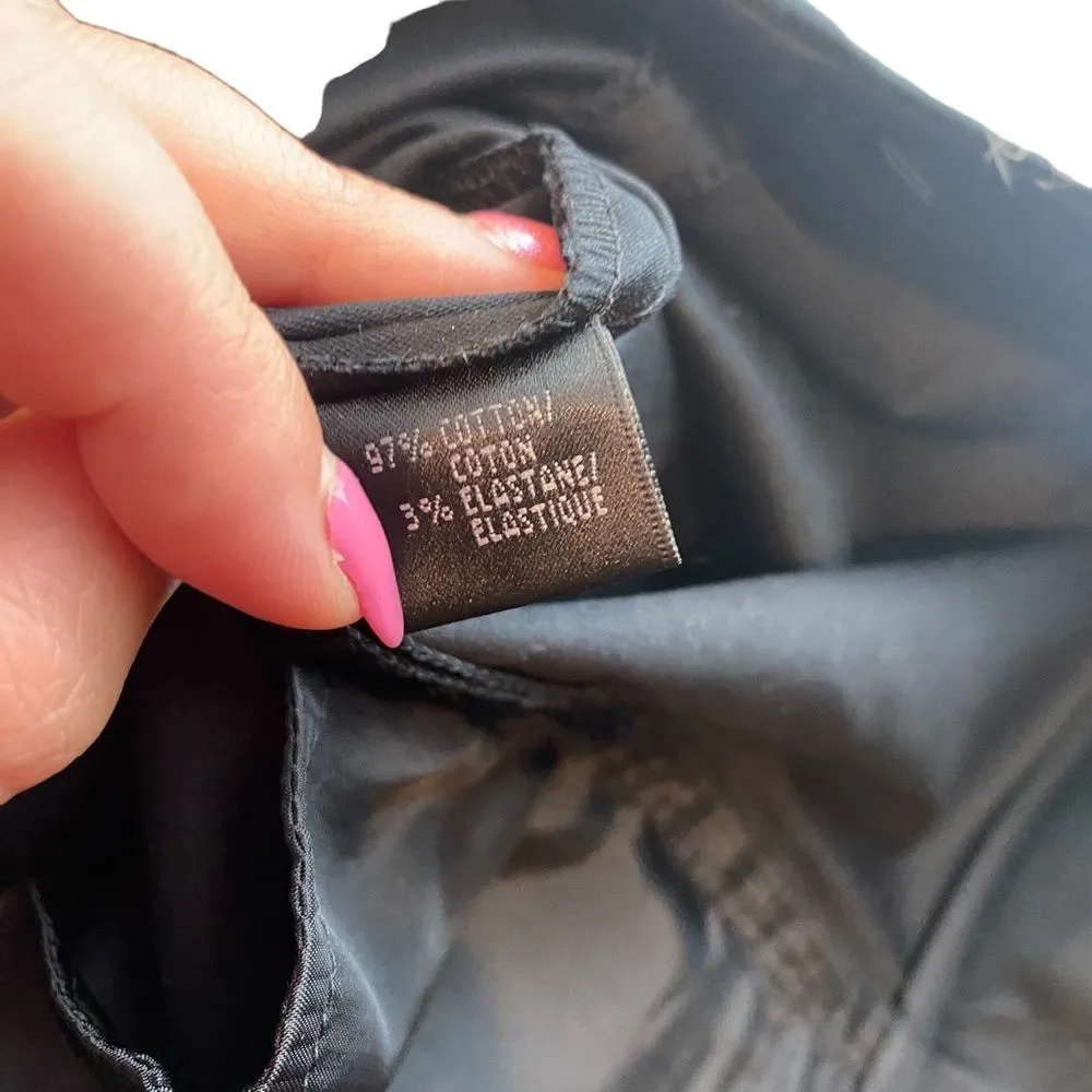 Lafayette‎ 148 Women Black Dress Suit Pant Size 38x30 - Image 5