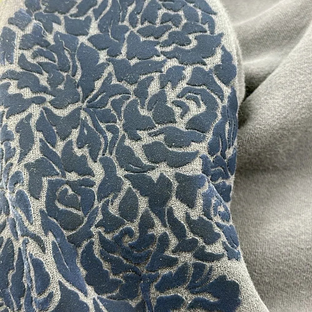 Lululemon  Floral Flock Pullover Midnight Navy  
Mockneck - Image 7