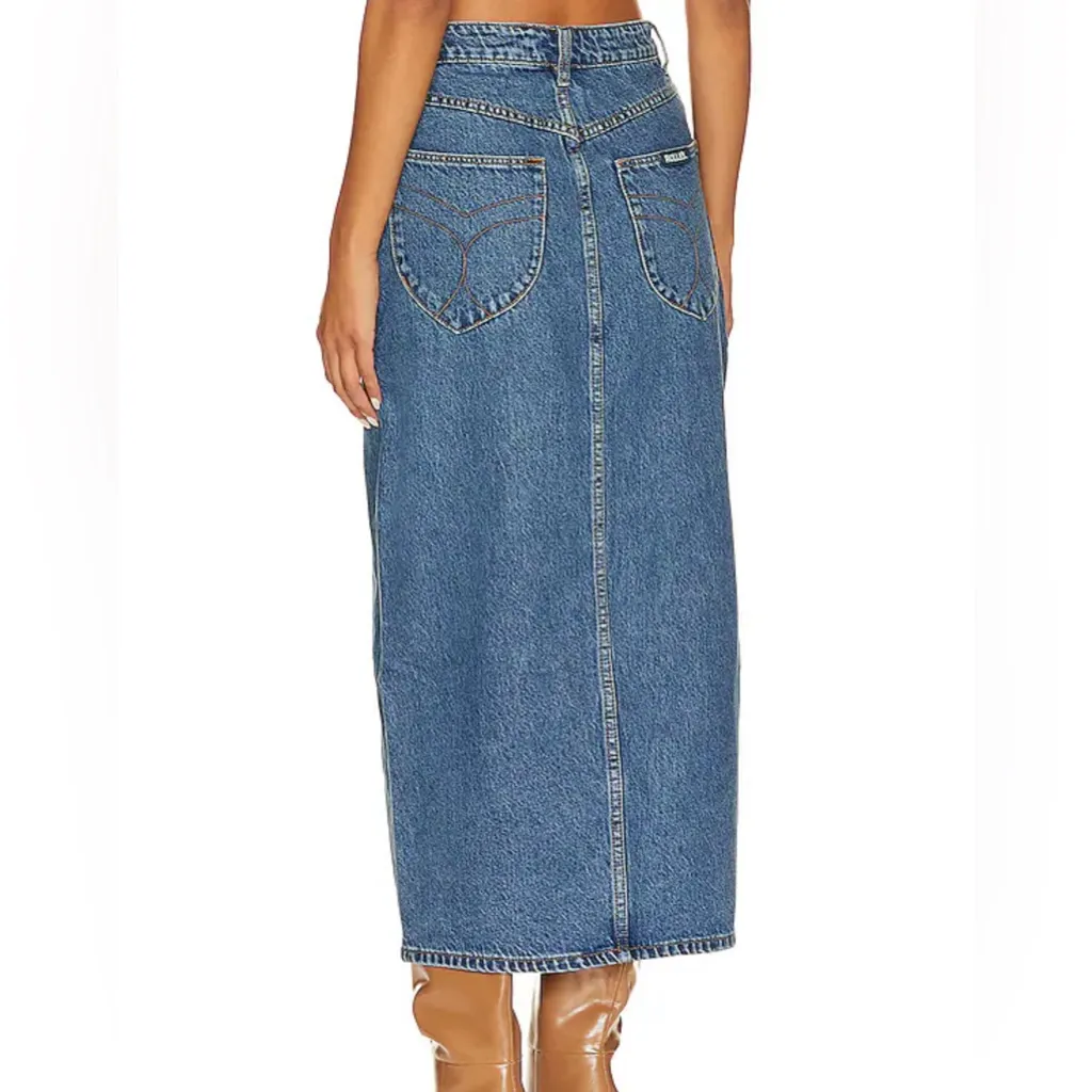 ROLLA'S Blue Denim Skirt Size 4 - Image 2