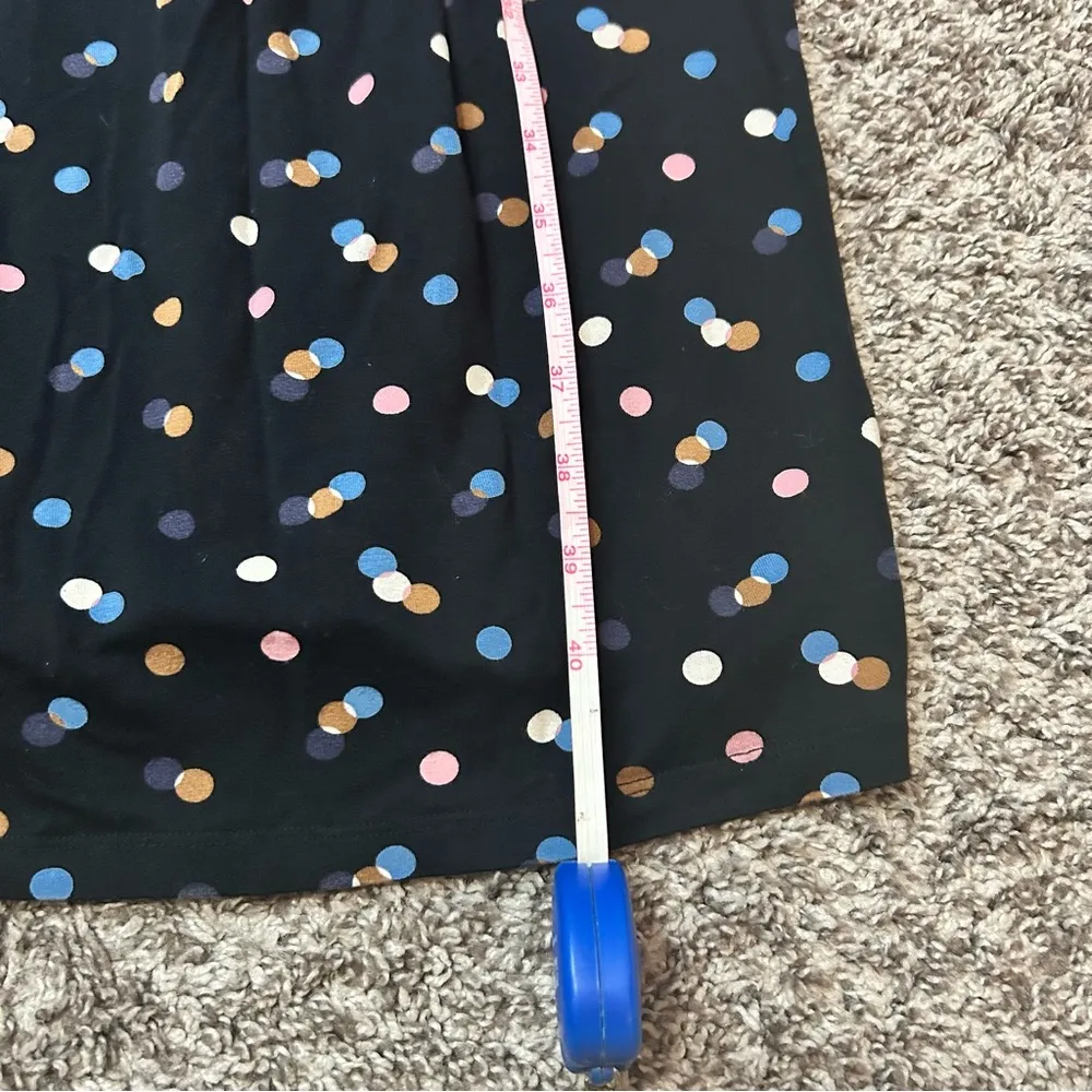 Boden Rosalie Twist Front Polka Dot Midi Dress White Size M - Image 11