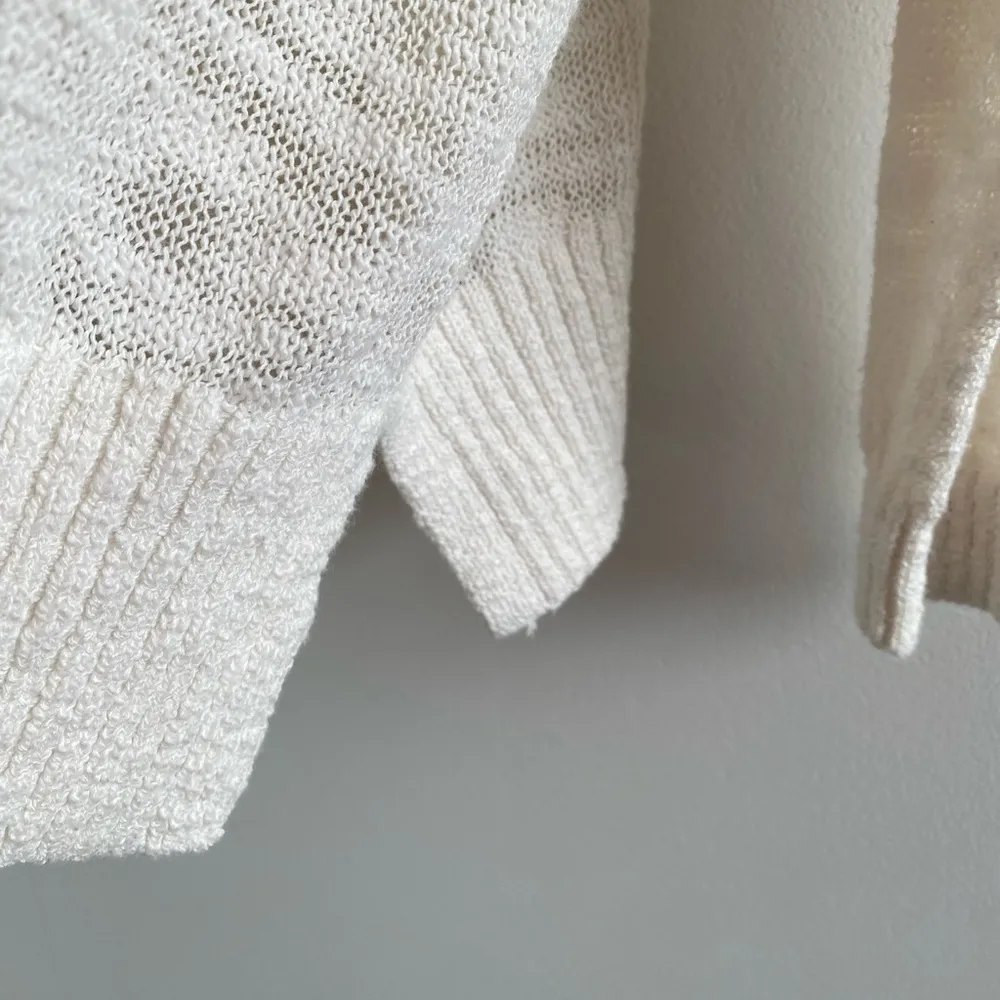 Lou & Grey Aloha Knit Hoodie V-Neck Sweater XL NEW Beachy Summer Coastal - Image 8