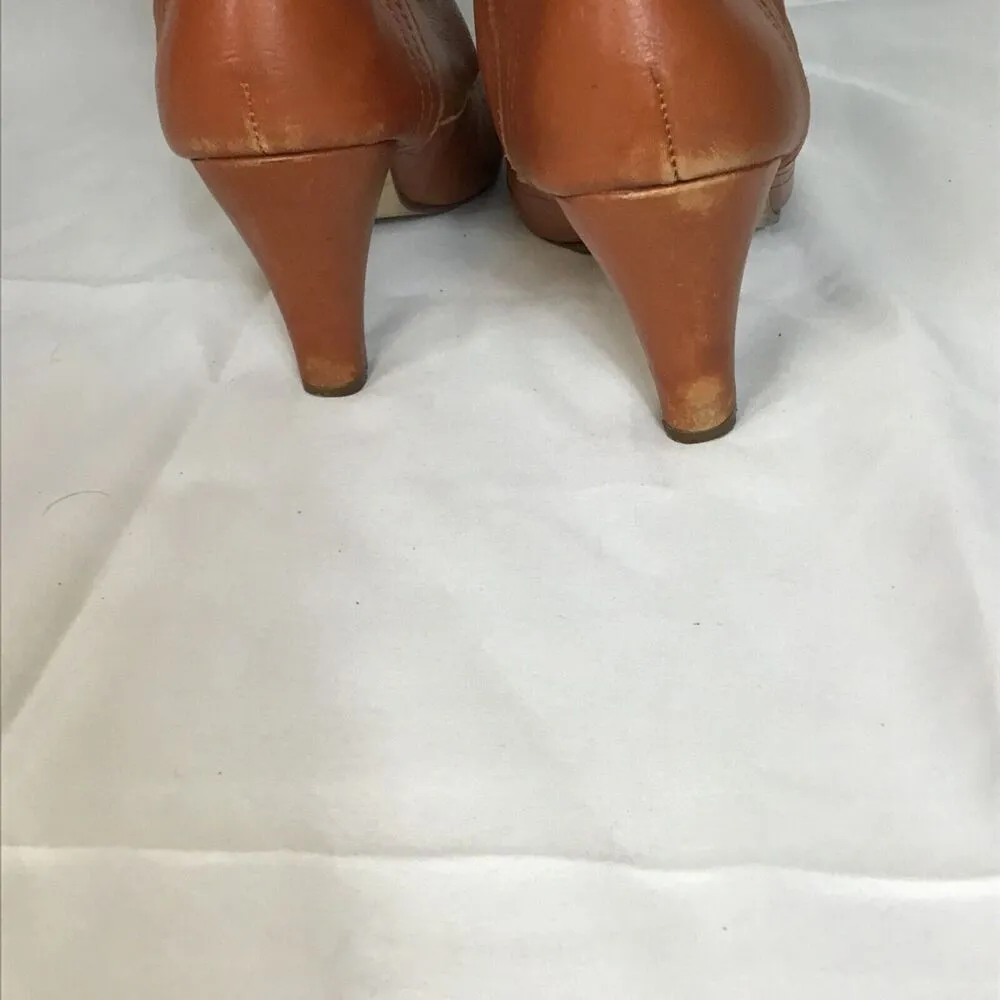 Women Knee Boots Sz. 10 Brown Legion” Knee Boots with side Buckle - Image 10