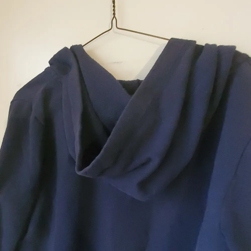 Victoria's Secret PINK Blue White Zip Up Hoodie S - Image 7