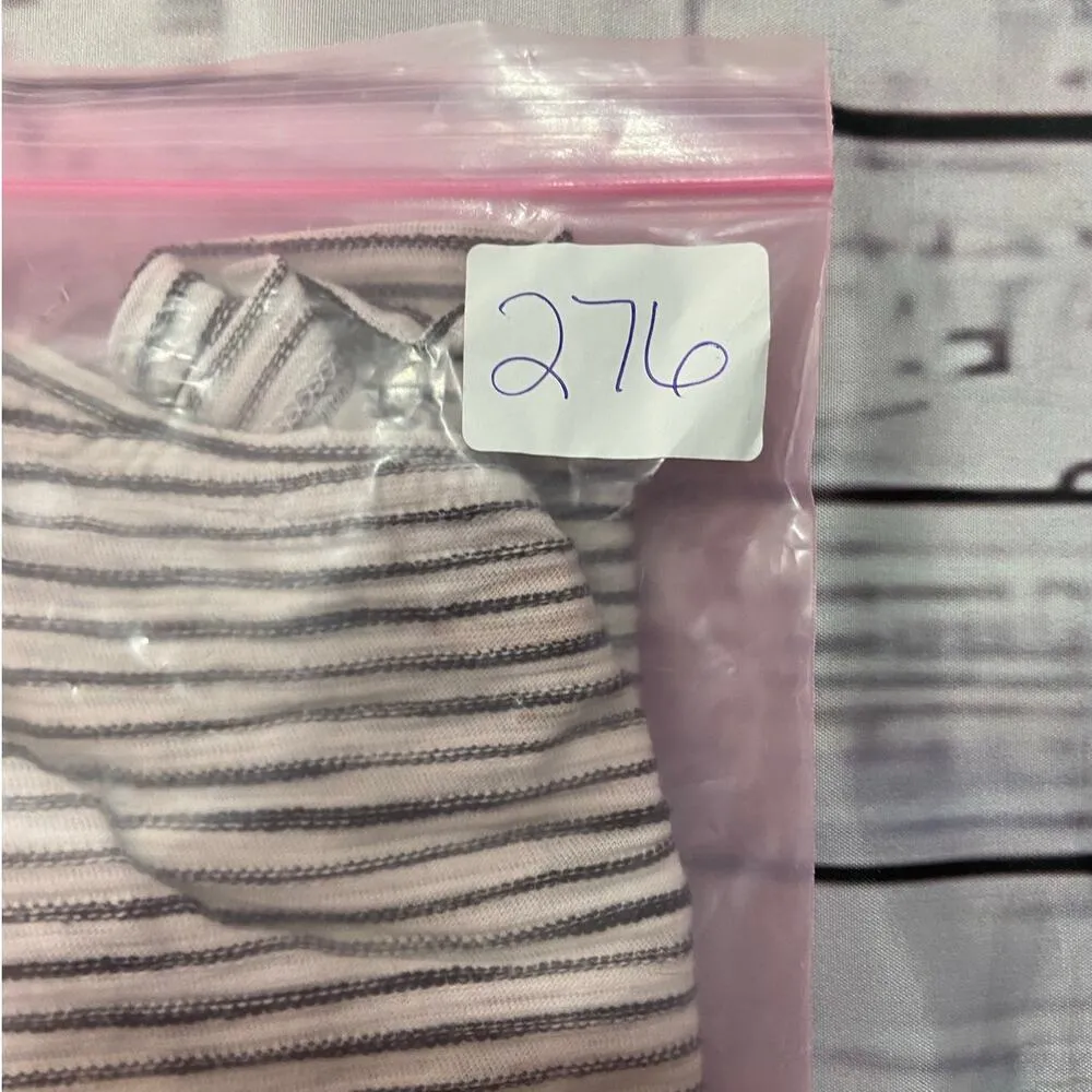 Old Navy Pocket Tee Shirt Womens XL Striped Crew Neck Short Sleeves Cotton Blend - Image 11