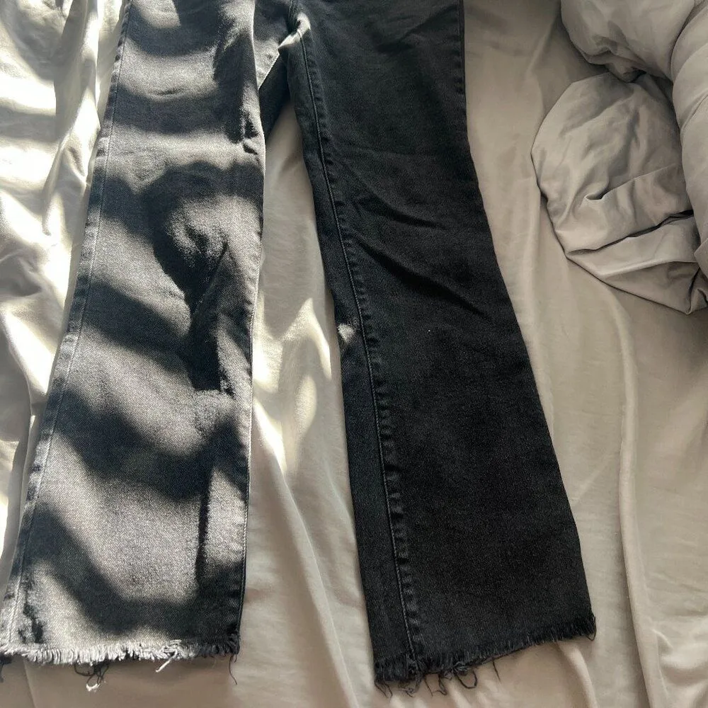 Madewell black jeans cali demi boot size 27 - Image 2