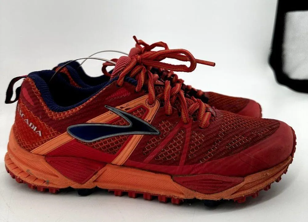 Brooks Cascadia 10 Trail Running Shoes BioMoGo DNA Flamingo Creamsicle 6 - Image 3