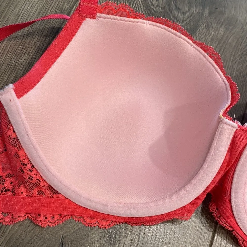 Victoria’s‎ Secret Dream Angels Link Lace Lined Demi Bra Size 36D - Image 8