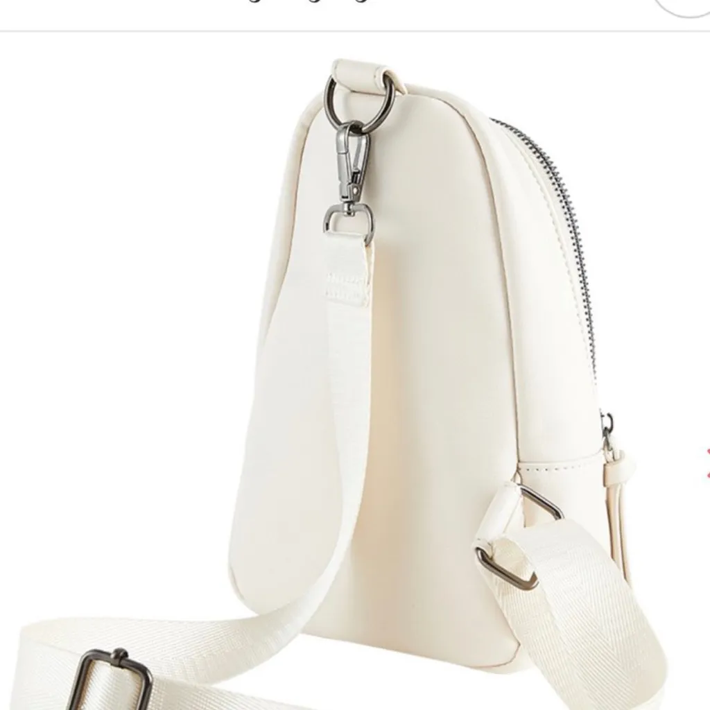 SUMMER & ROSE CREAM CROSSBODY BAG - Image 3