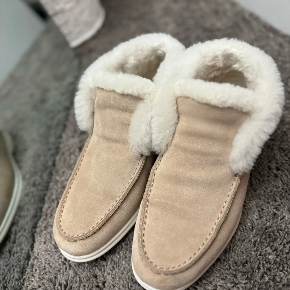 Loro Piana suede boots (38) - Image 4