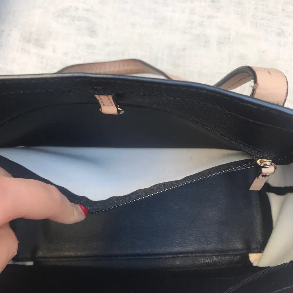 KATE SPADE purse black white - Image 4