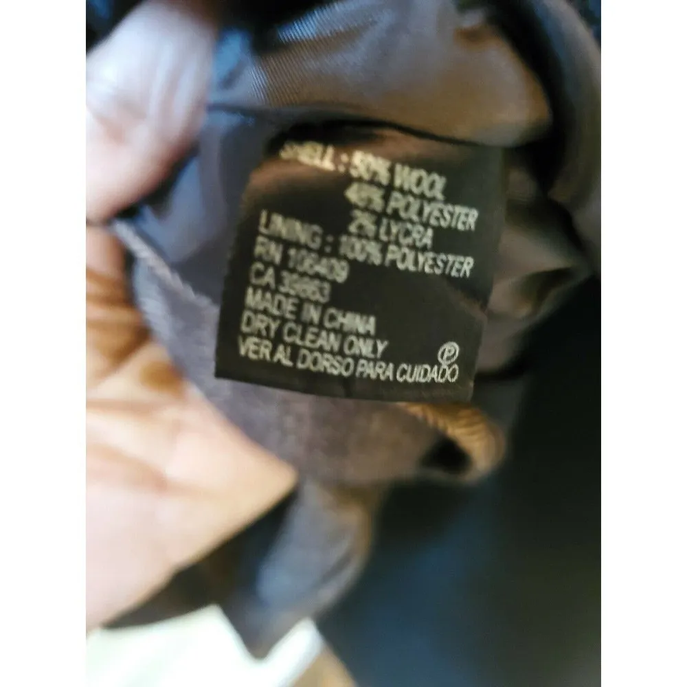 GIANNI BINI Wool Swing coat Small - Image 8