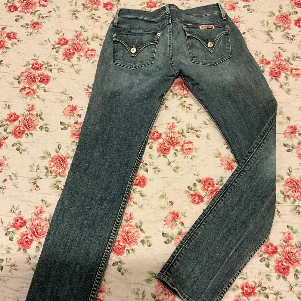 Hudson Collin Flap Pocket Skinny Jeans Size 27 - Image 4
