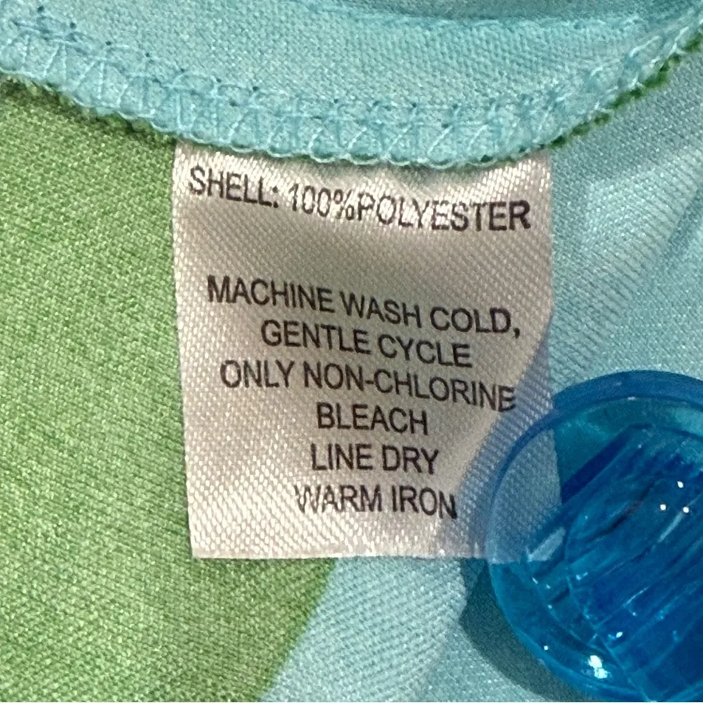 House Of Harlow 1960 Boho 70s Midi Dress Satin Green Blue Size XS New Chic Beach - Image 9