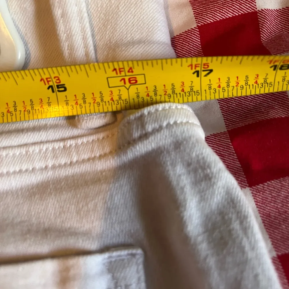 L.L.Bean  white classic fit jeans - Image 4