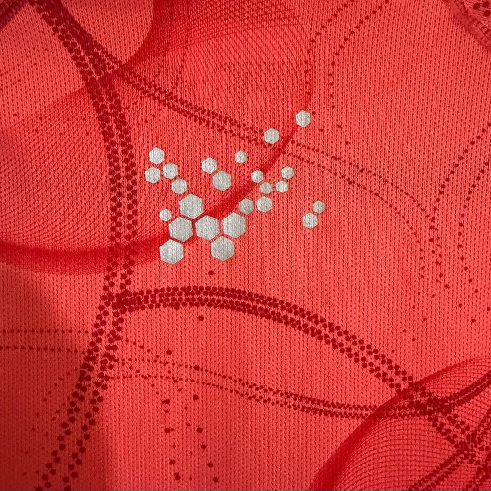 Salomon 1/4 Zip Cycling Jersey Women’s XL Trail Runner II Zip Tech  Reflective - Image 5