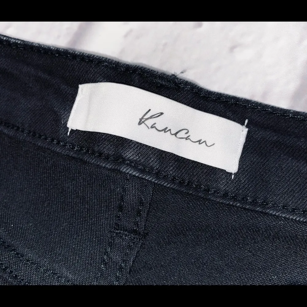 KanCan Distressed Jeggings Black size 5 - Image 3