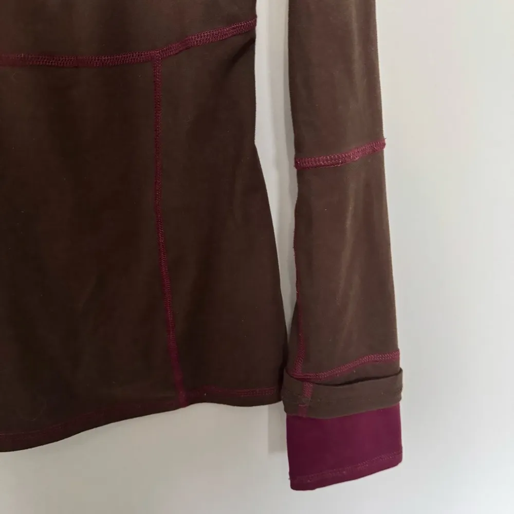 Mountain Hardwear Brown Long Sleeve Top - Image 7