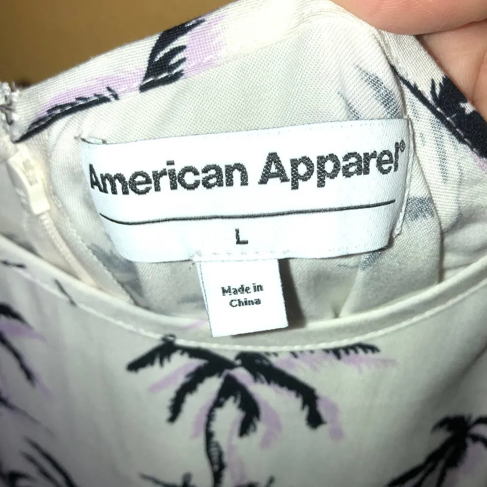 American Apparel Palm Tree Sun Dress, L - Image 6