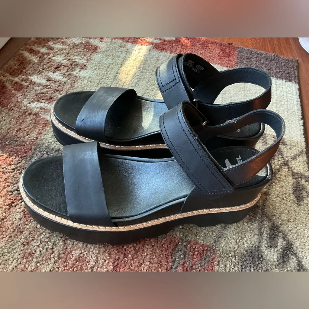 SOREL Joanie IV Wedge Sandals 🖤🖤 - Image 6