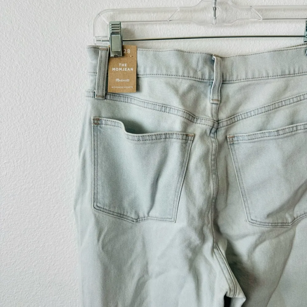 Madewell The Momjean in Bloomfield Wash Tencel Denim Edition - Image 8