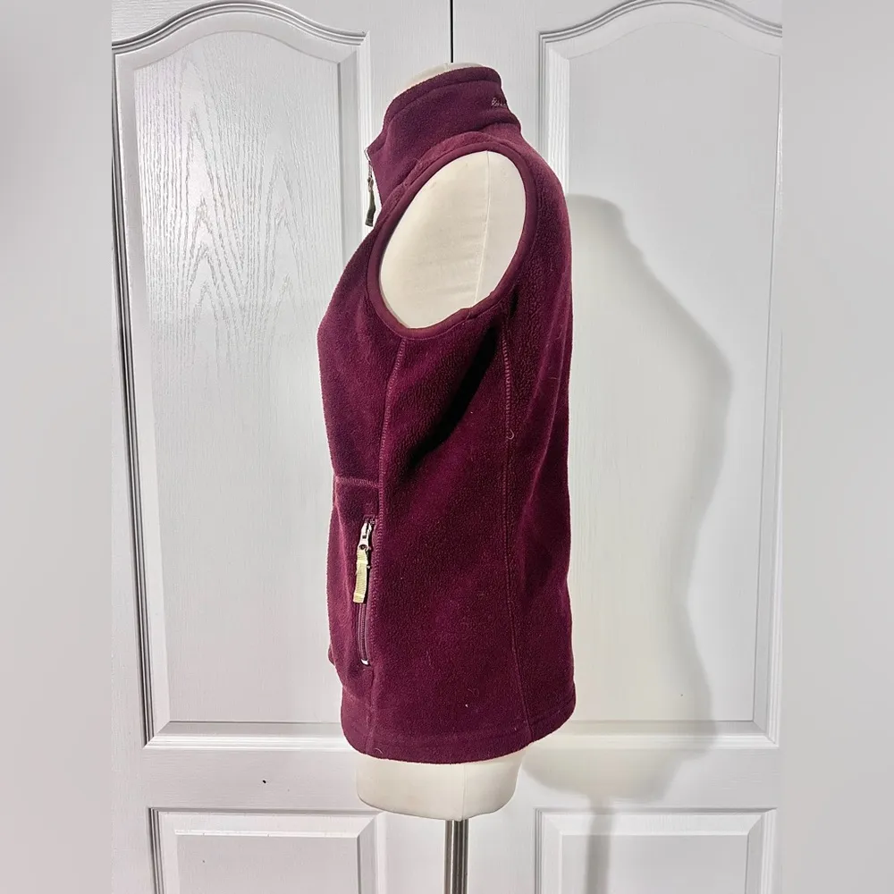 Eddie Bauer fleece vest, sz M - Image 2