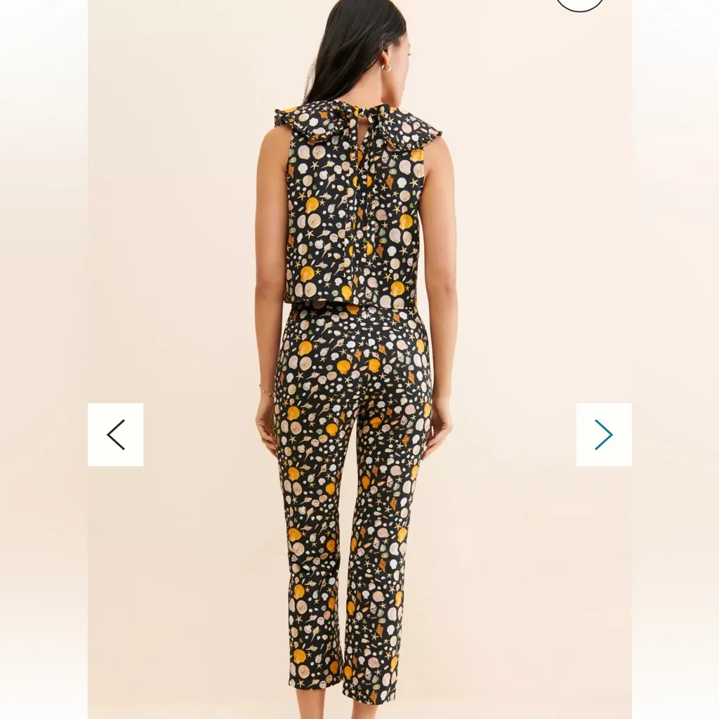 Rachel Antonoff Georgia Seashell Pants 2 Black - Image 4