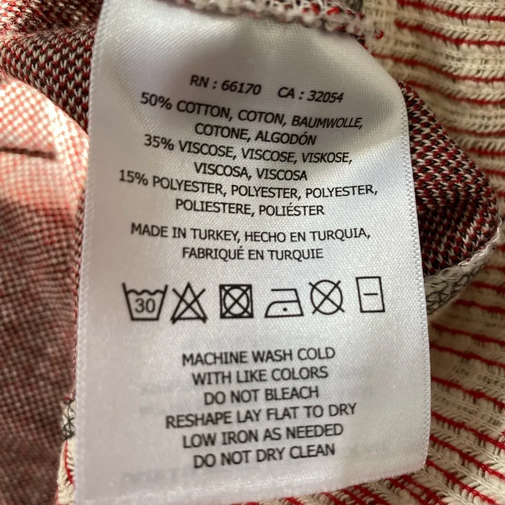 Anthropologie  Postmark Soundwaves Sweater Size S NWT - Image 10