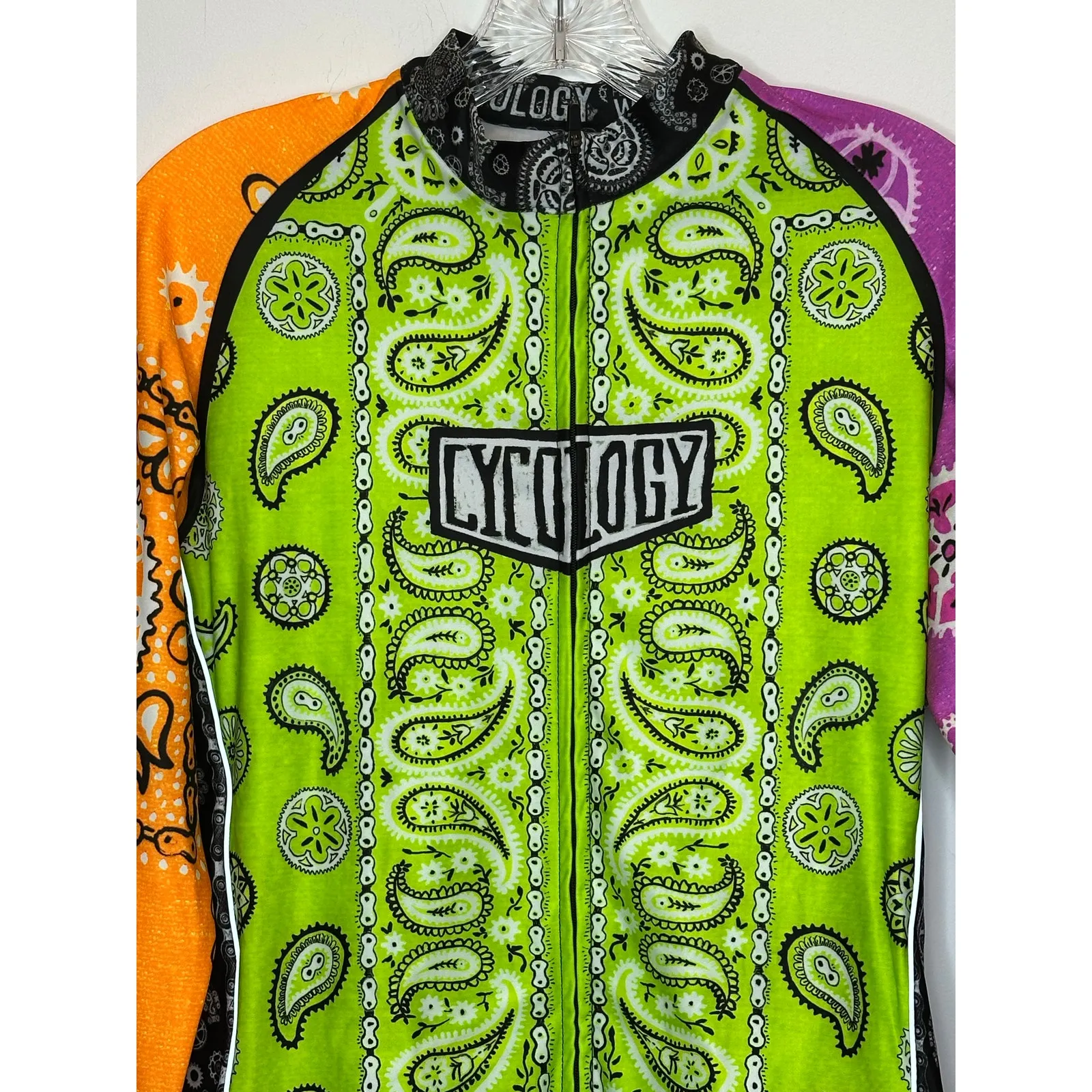 Cyclology Bandana Women's Long Sleeve winter Cycling Base Layer size XL Black - Image 6