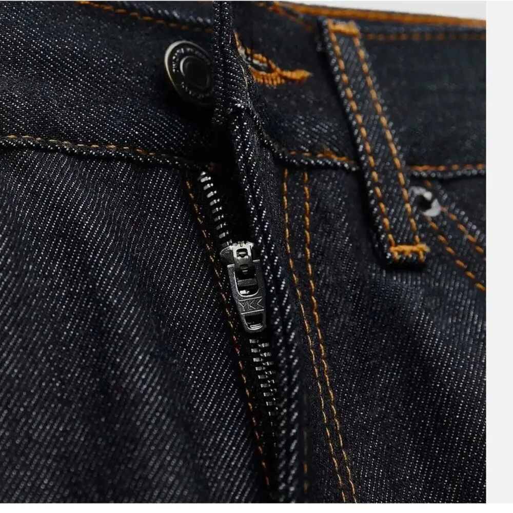 NWT ZARA The HIGH RISE BOOTCUT  JEANS Exposed Seam - Image 9