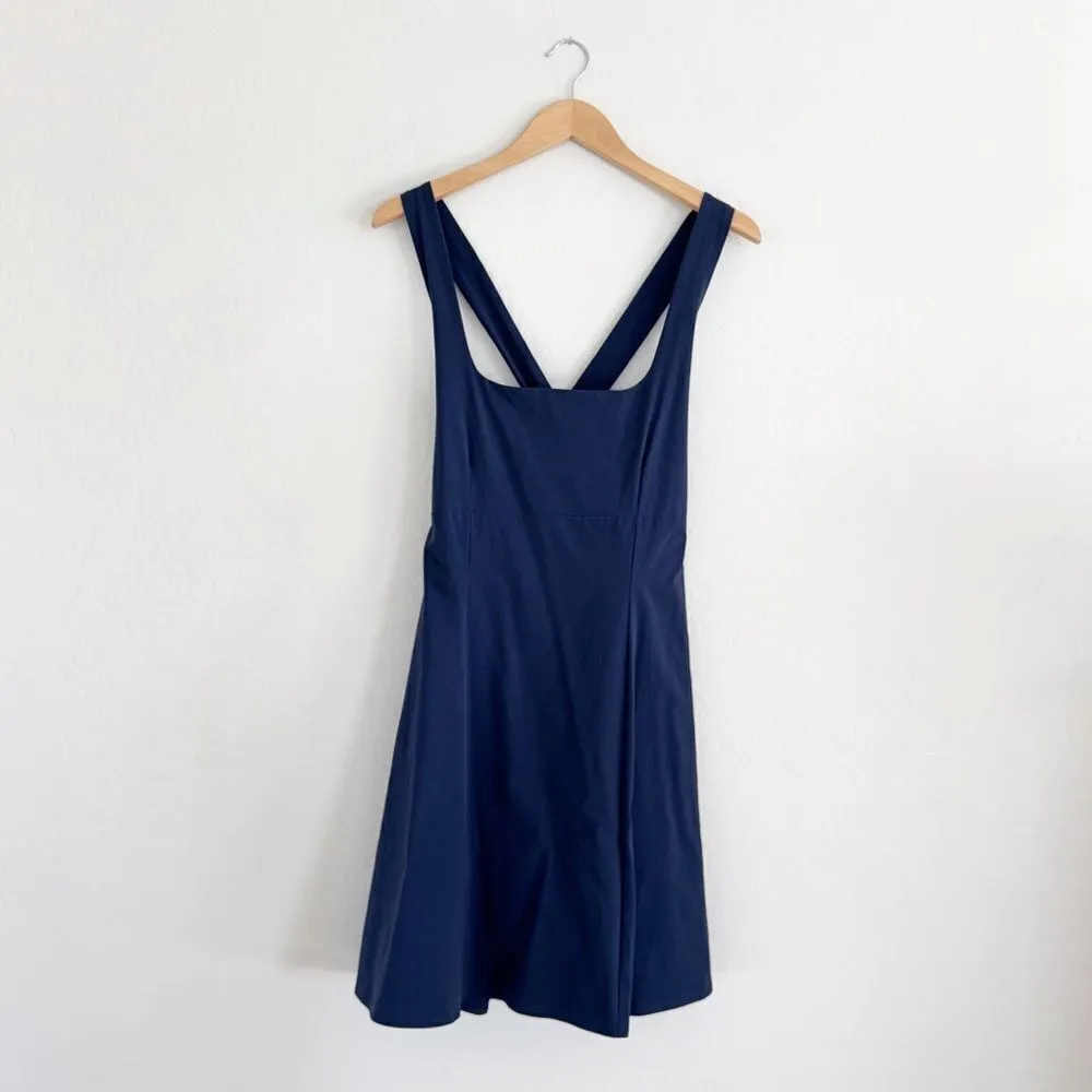 NEW Outdoor Voices Cross Back Exercise Dress in Navy Blue Size XL - Image 11