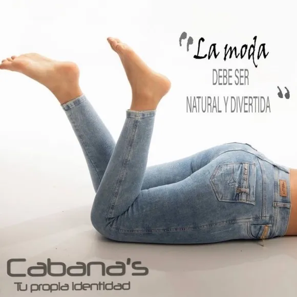 Premium denim CABANA’S Colombian jeans. Blue Size 8 - Image 2